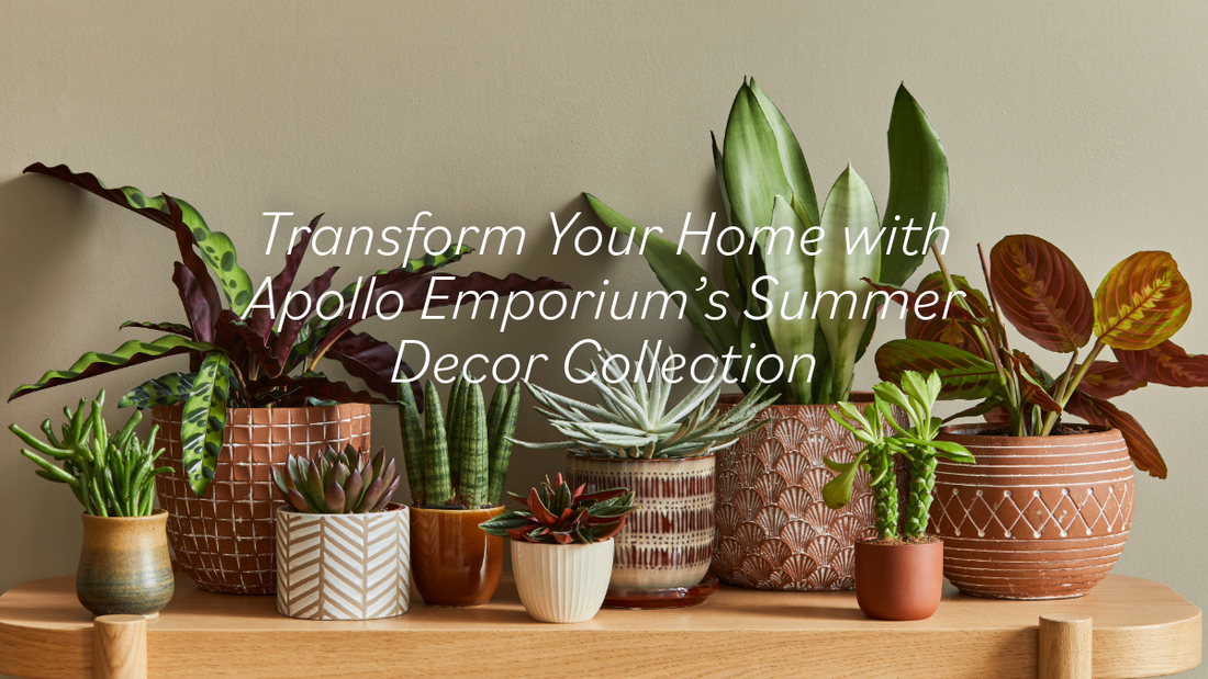 Transform Your Home with Apollo Emporium’s Summer Decor Collection