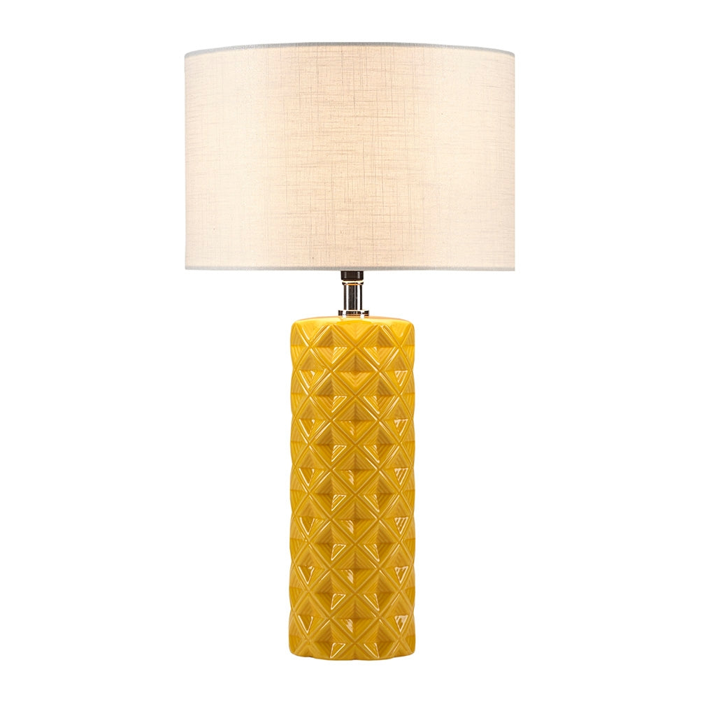 Mazi Cylinder Ceramic Table Lamp