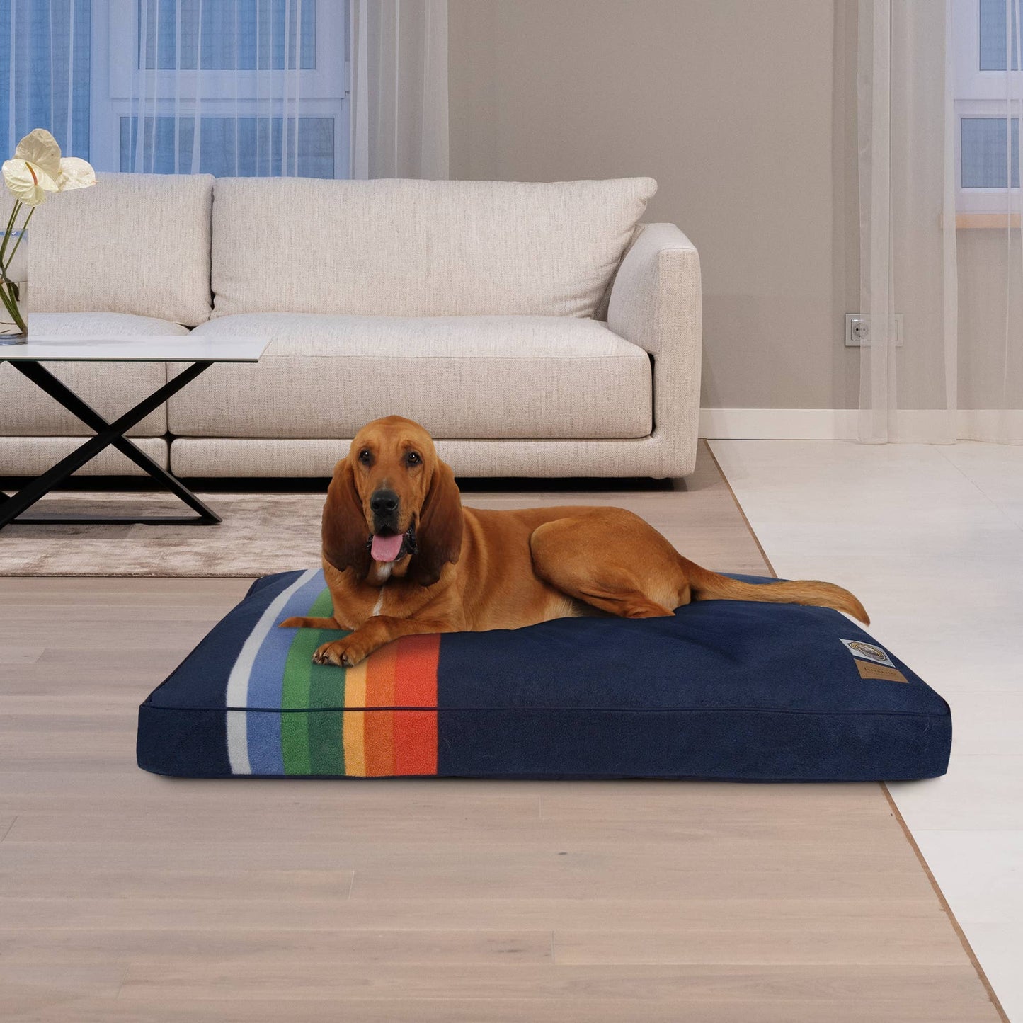 Pendleton Pet National Park Rectangular Pet Napper Dog Bed: Large / Zion