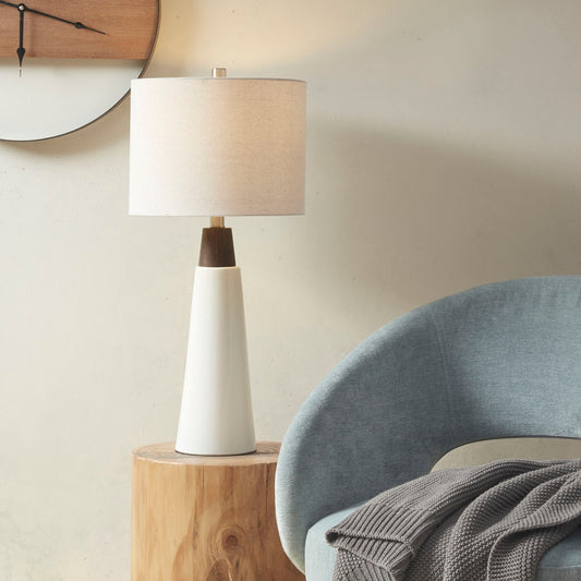 Mid-Century Modern Cone Stand Table Lamp