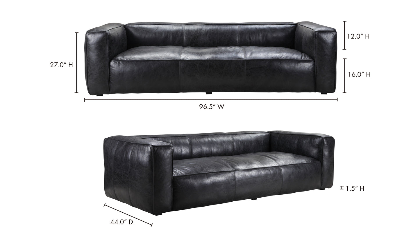 Kirby Leather Sofa