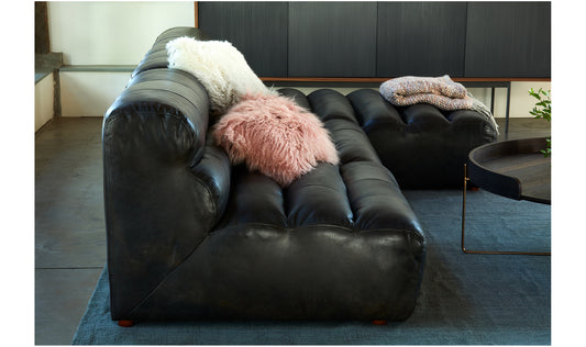 Ramsey Leather Chaise