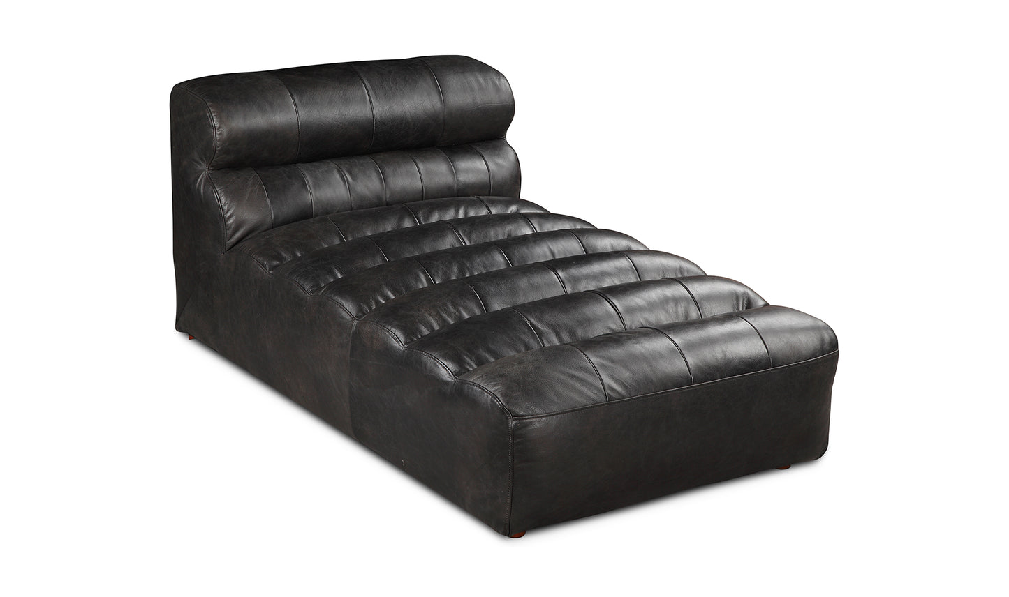 Ramsey Leather Chaise