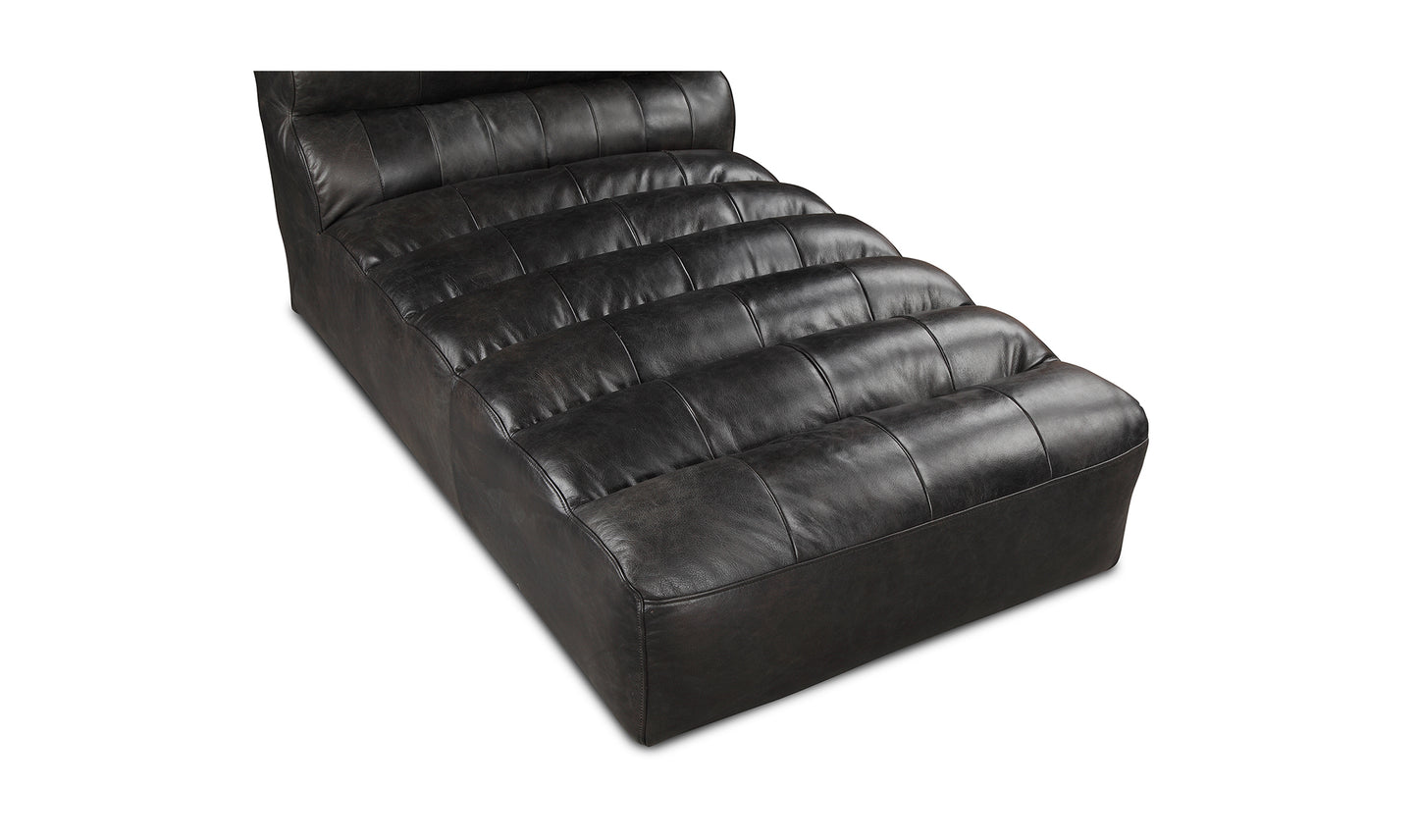 Ramsey Leather Chaise