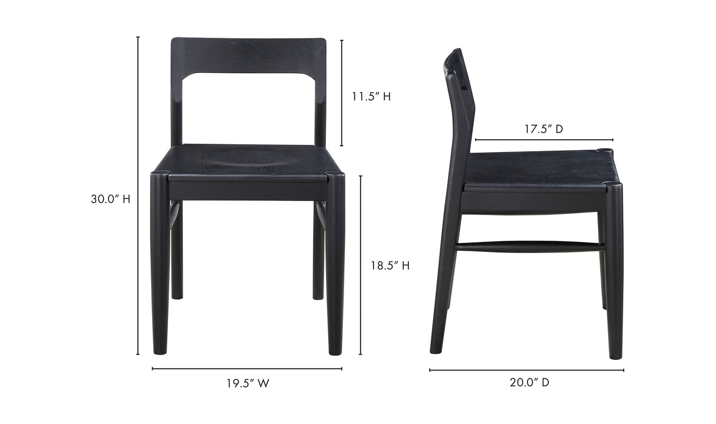 Juego de 2 sillas de comedor Owing