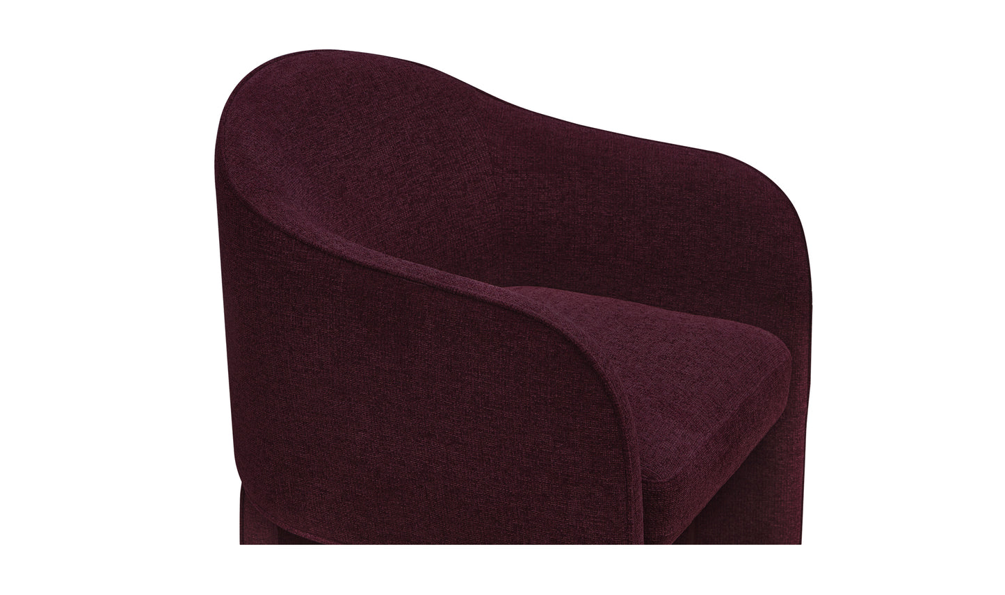 Clara Dining Chair Performance Fabric