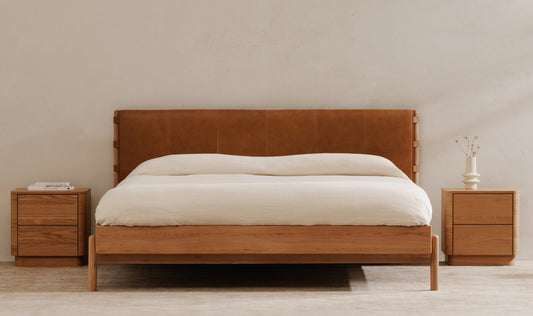 Colby Leather Bed Frame