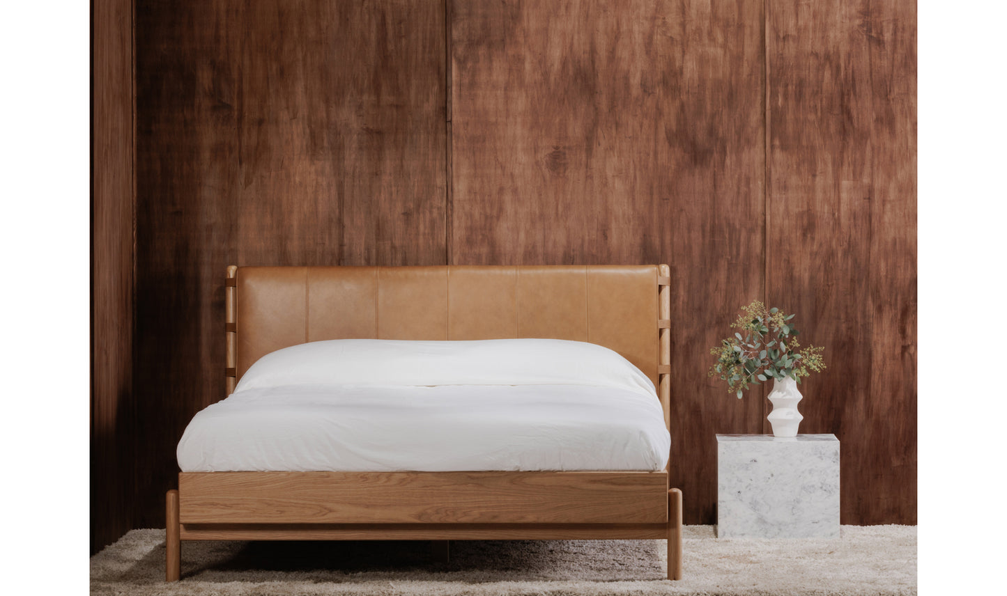 Colby Leather Bed Frame