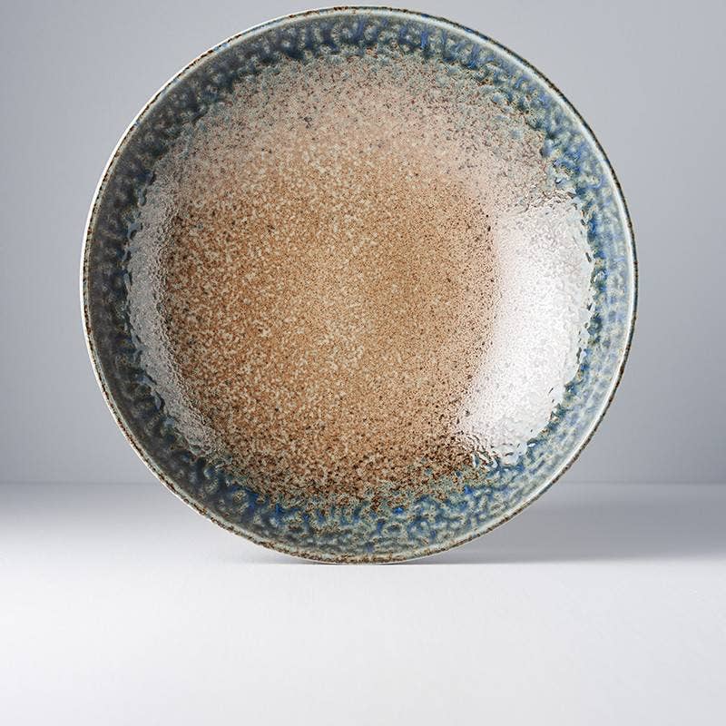 Japanese Earth & Sky Open Serving Bowl