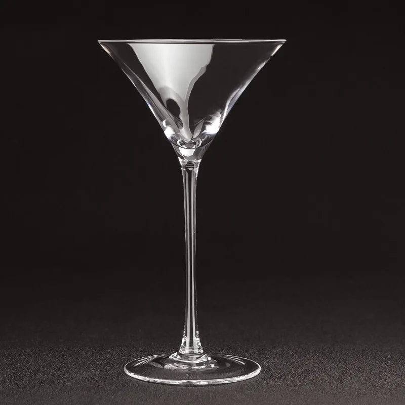 Elegant Crystal Martini Glass