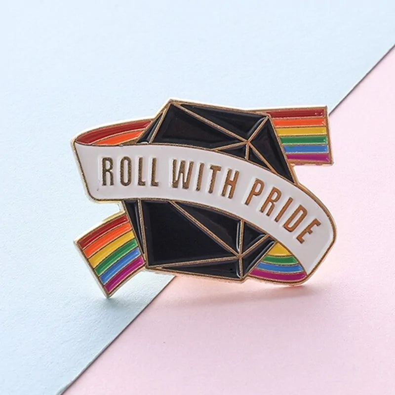 Broche Roll-with-Pride