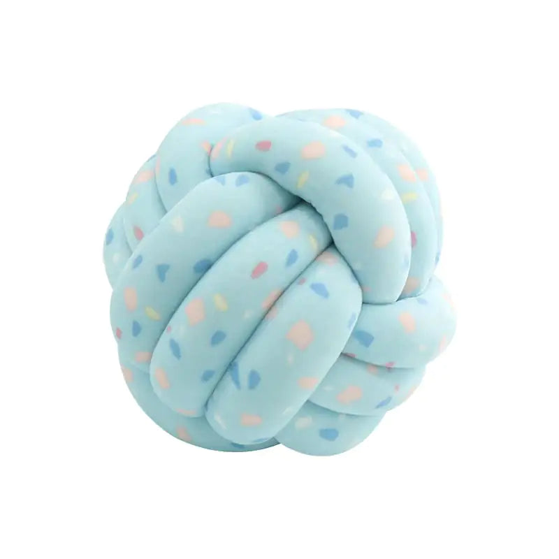 Knotted Ball Throw Pillow