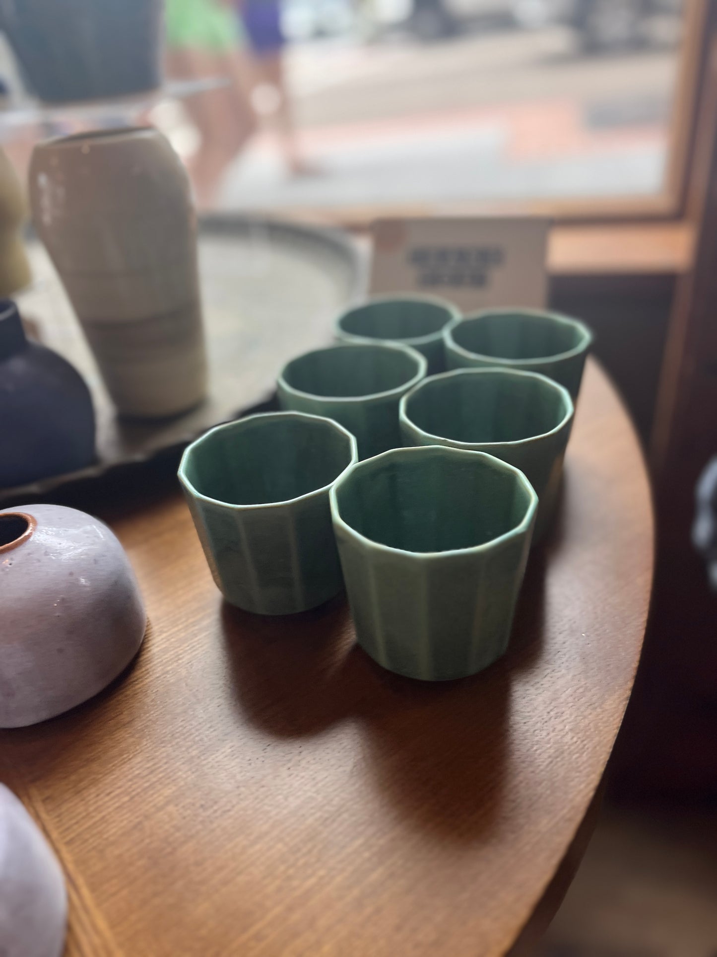 Lofi Potter Green Cups