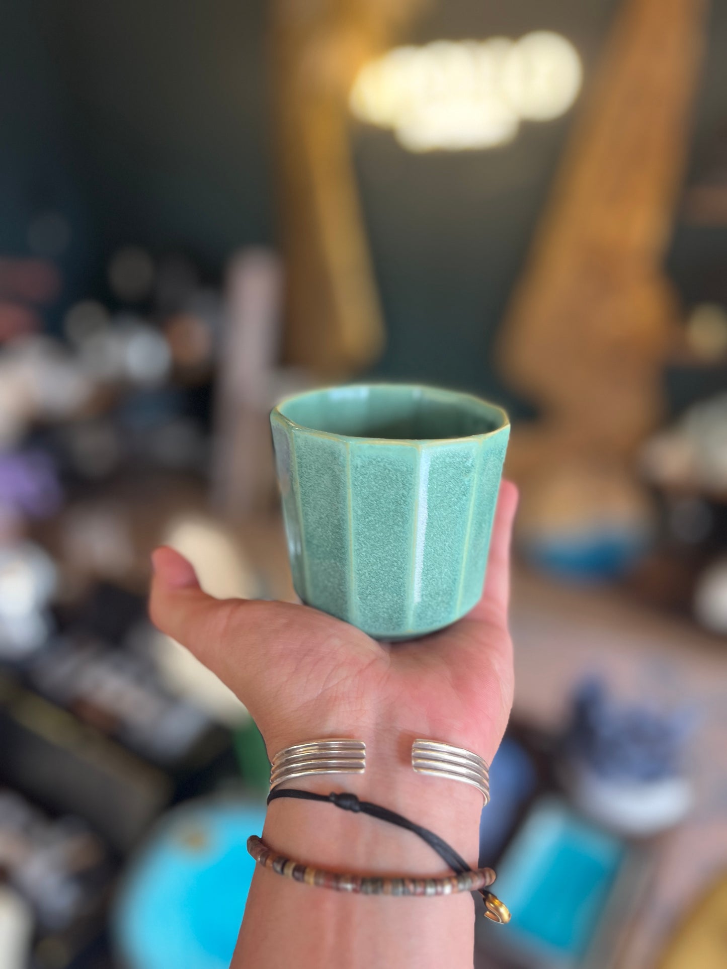 Lofi Potter Green Cups