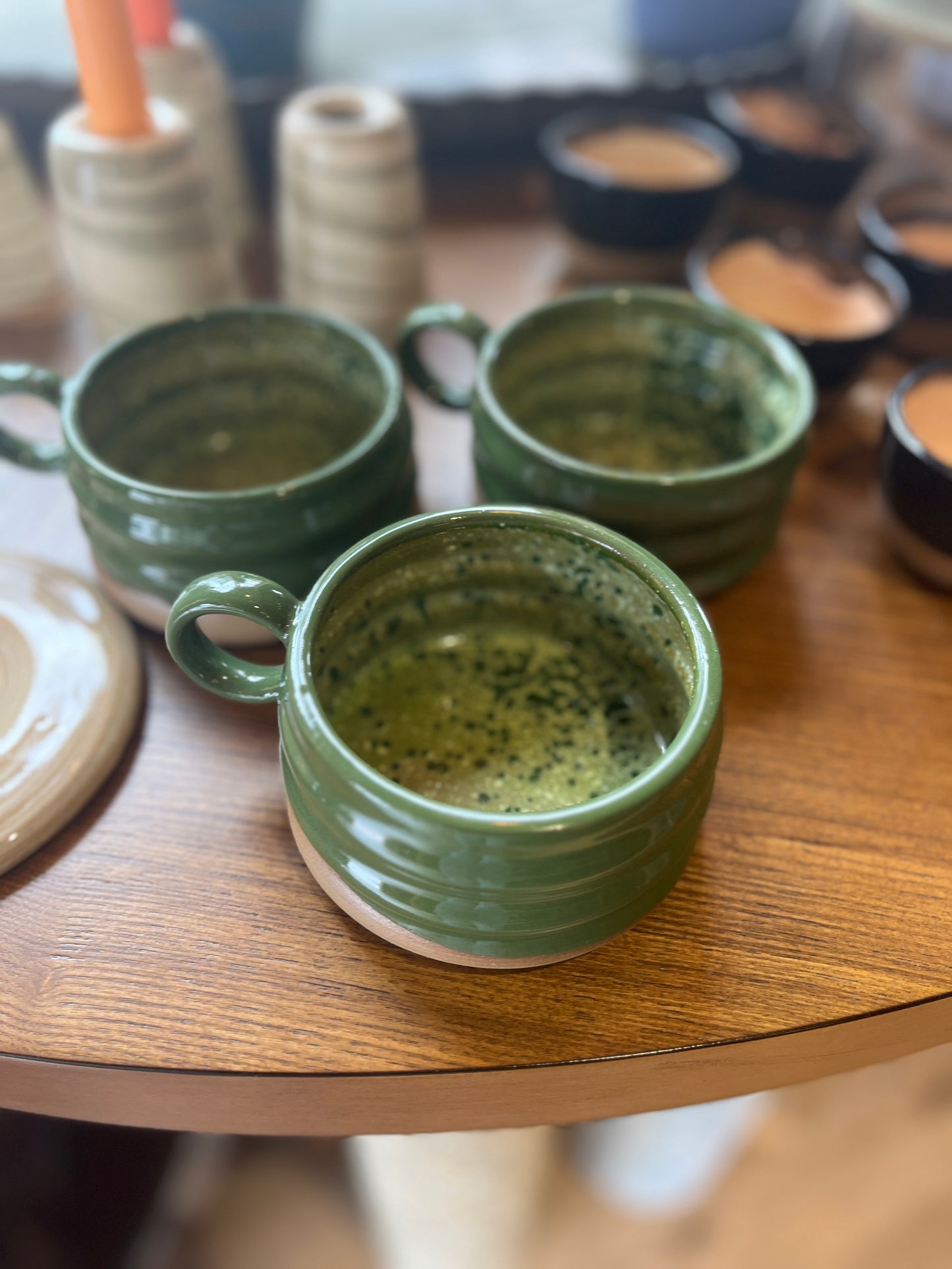 Lofi Potter Green Mugs