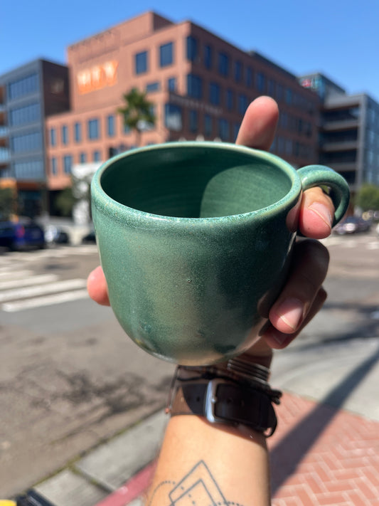 Lofi Potter Forest Green Mugs