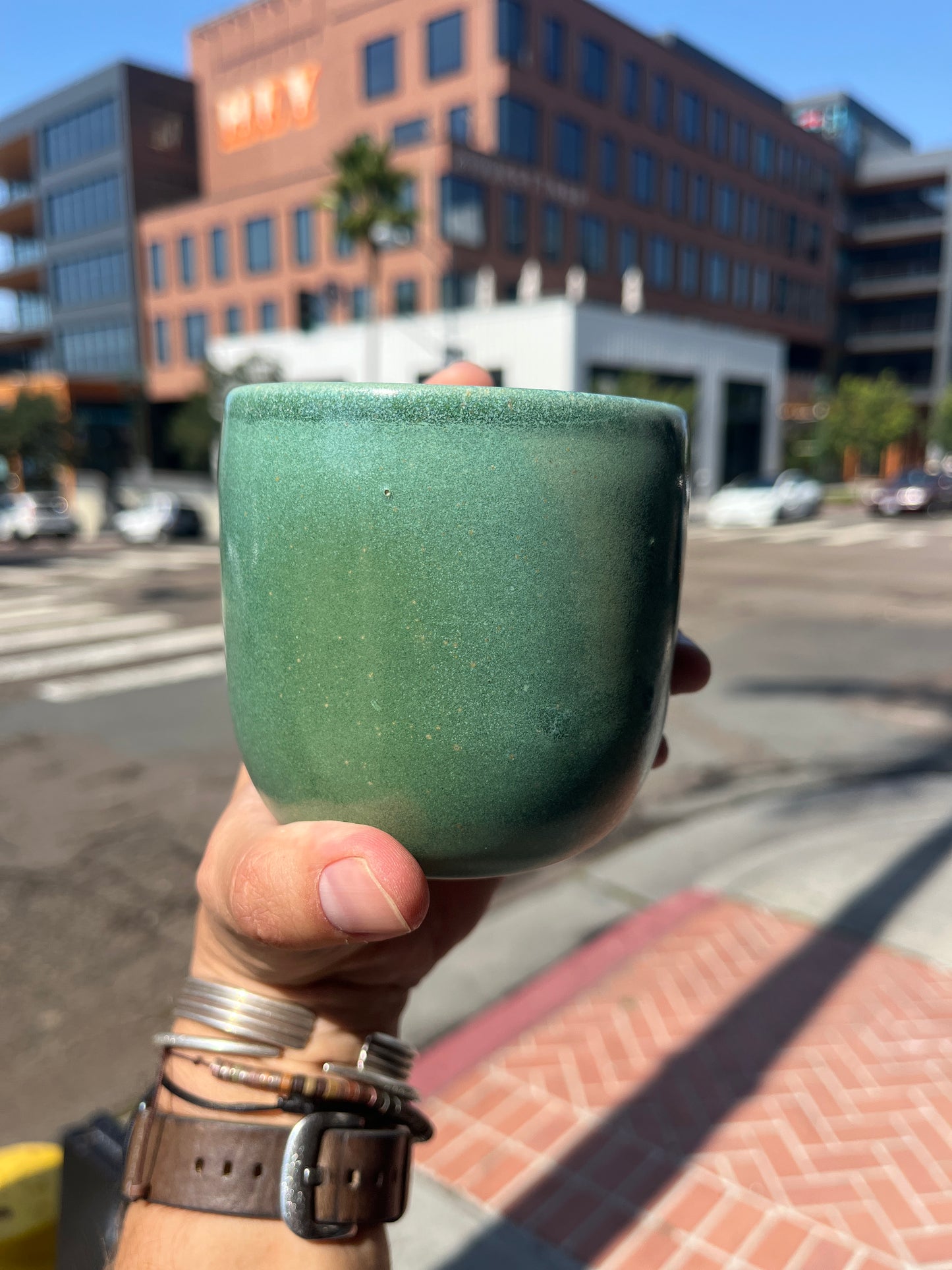 Lofi Potter Forest Green Mugs