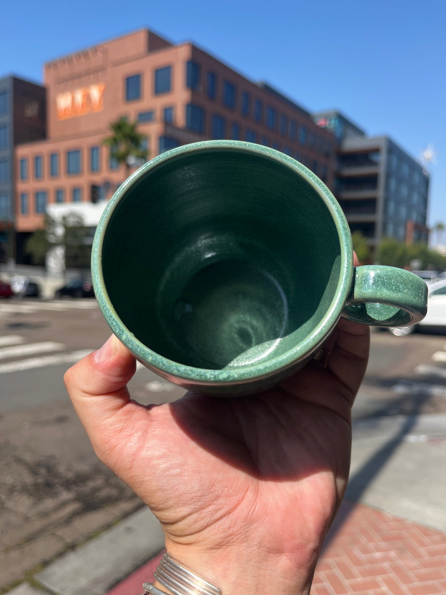 Lofi Potter Forest Green Mugs