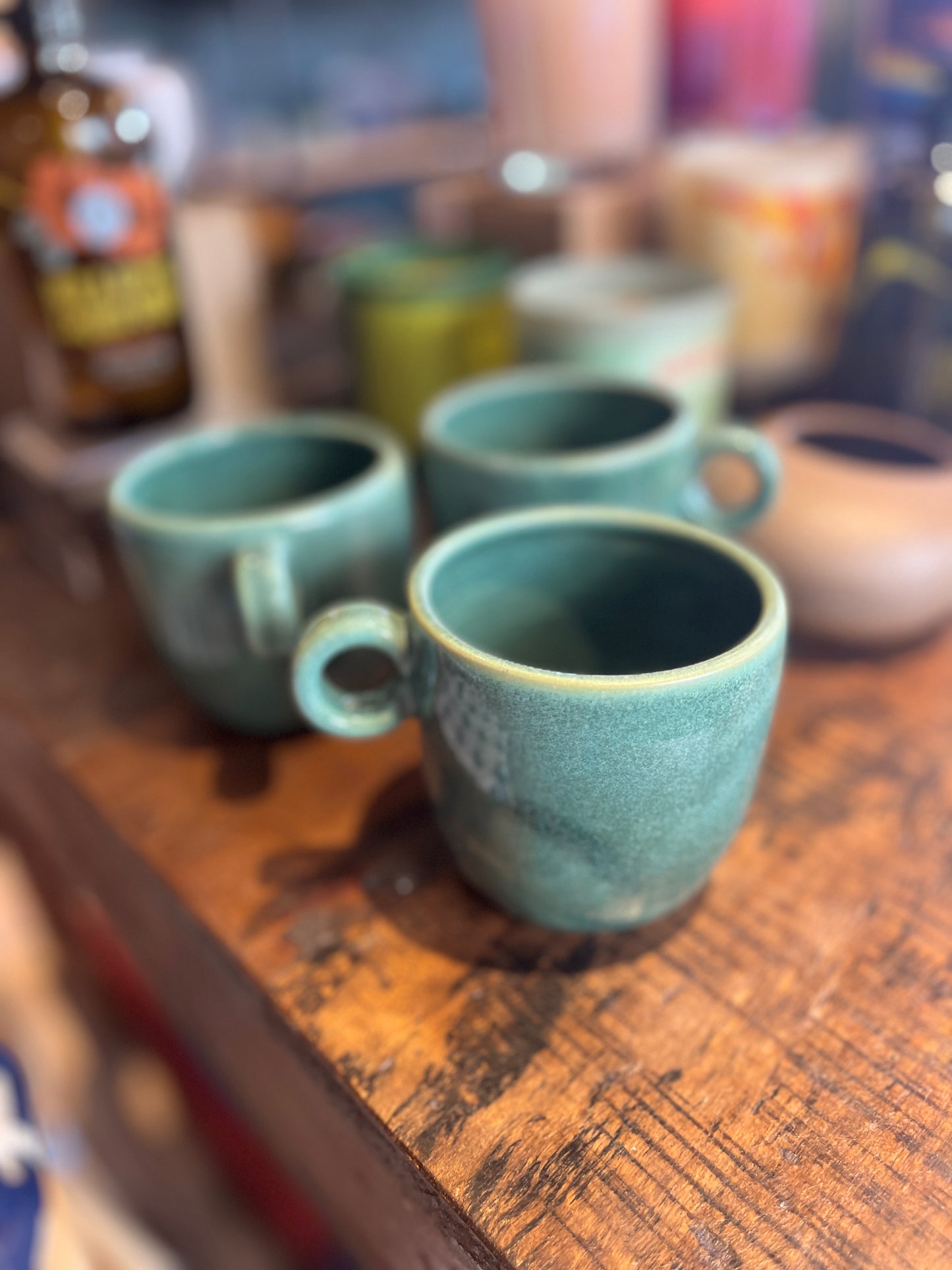 Lofi Potter Forest Green Mugs