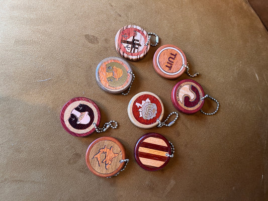 Uncle Tim's Handmade Wooden Keychains