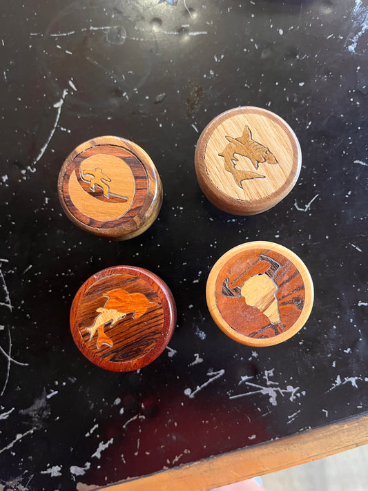 Uncle Tim's Handmade Wood Inlay Wine Stoppers