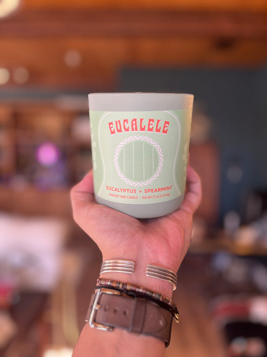 Eucalele Hand-Poured Scented Candle