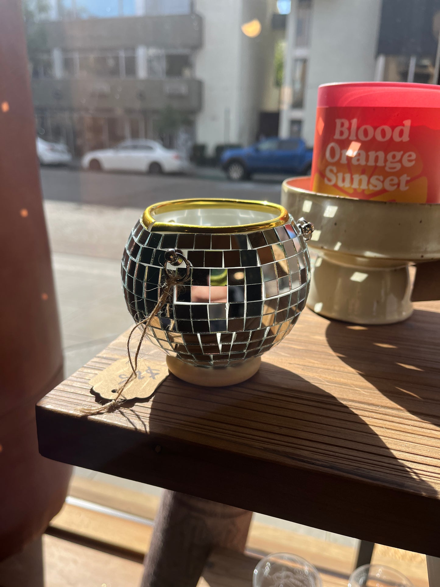 Disco Ball Planter