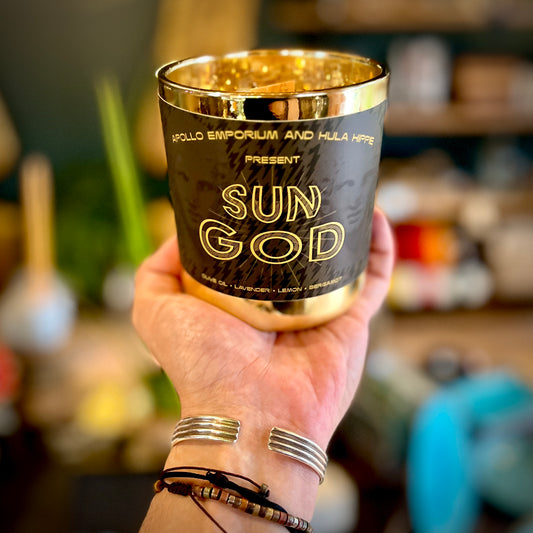 Sun God Hand-Poured Scented Candle