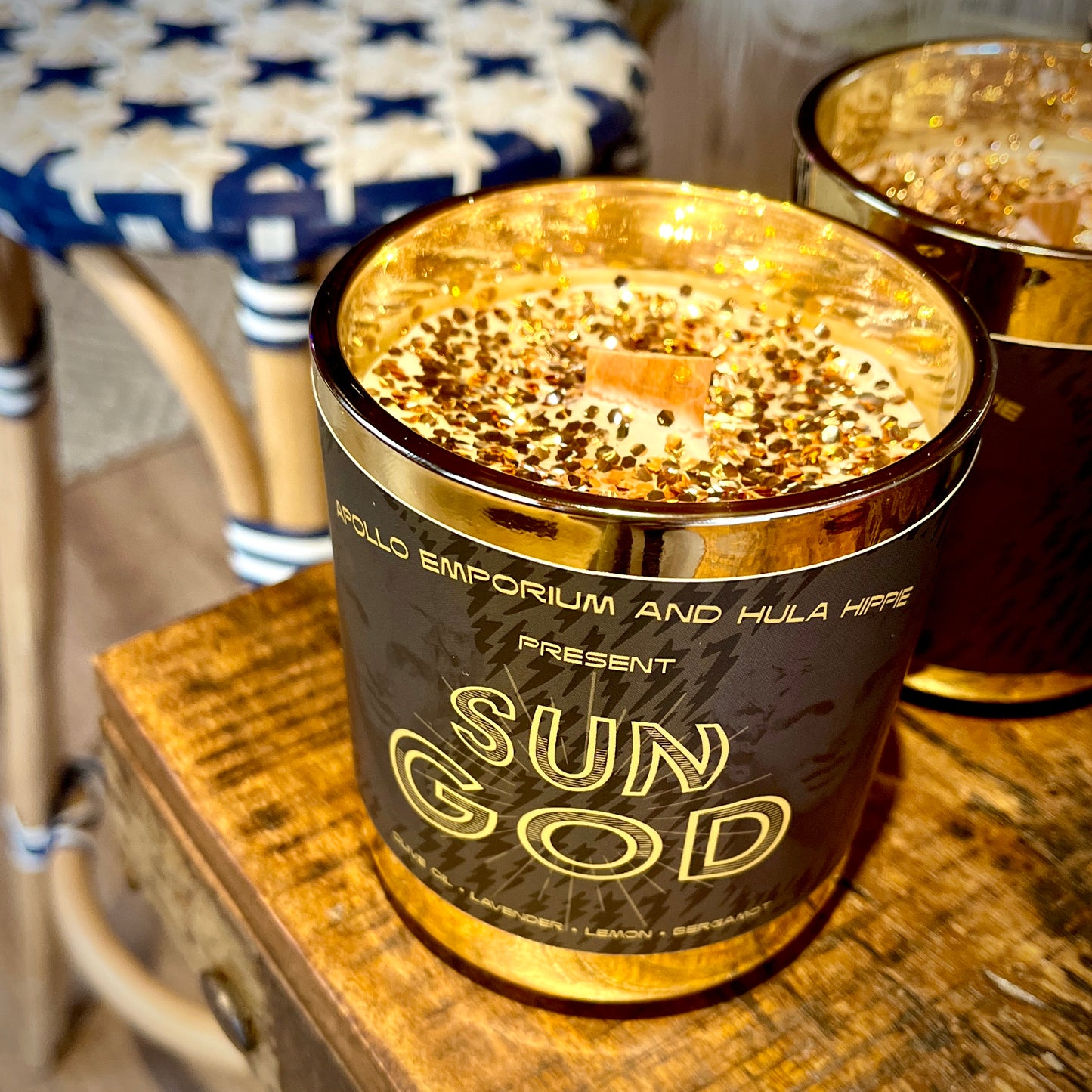 Sun God Hand-Poured Scented Candle