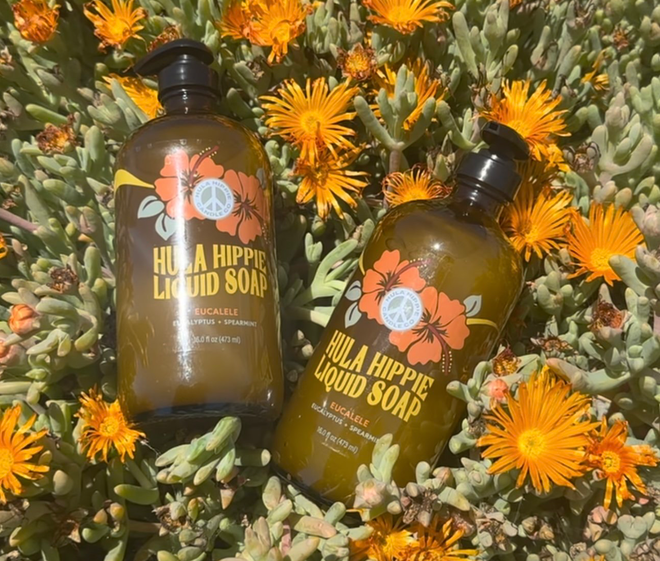 Jabón líquido y gel de baño Hula Hippie