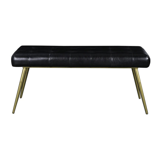 Turin Leather Ottoman/Bench