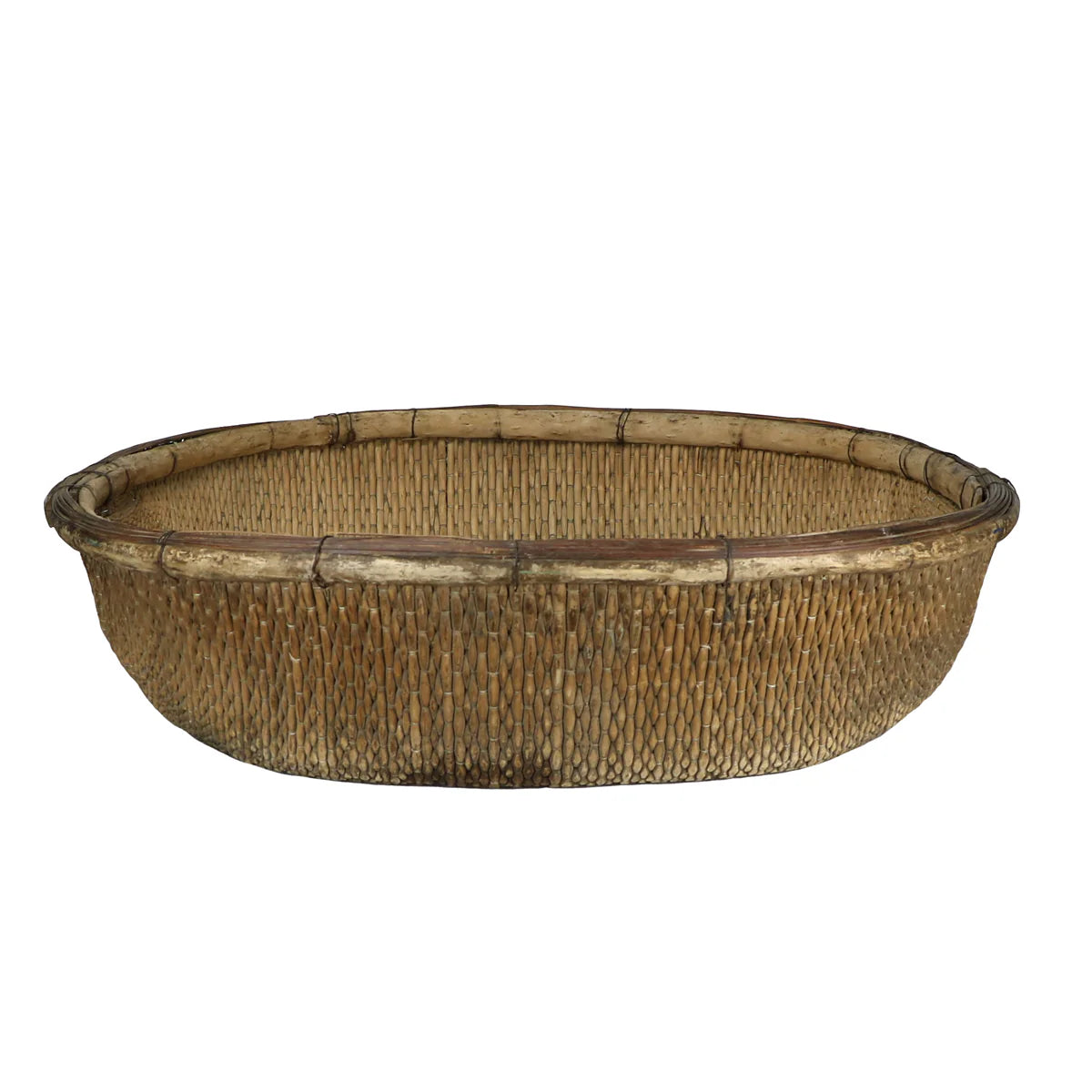 Vintage Chinese Harvest Basket