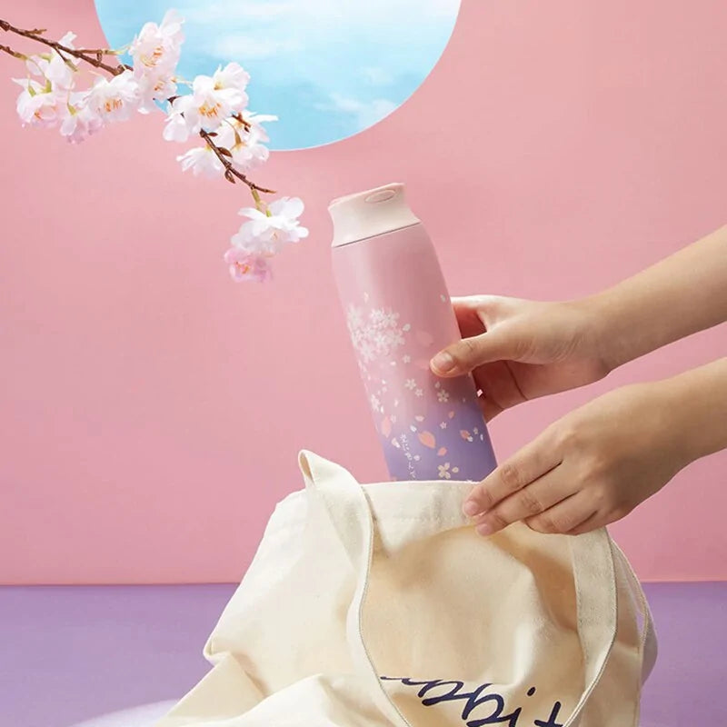 Japanese Sakura Thermos Bottle