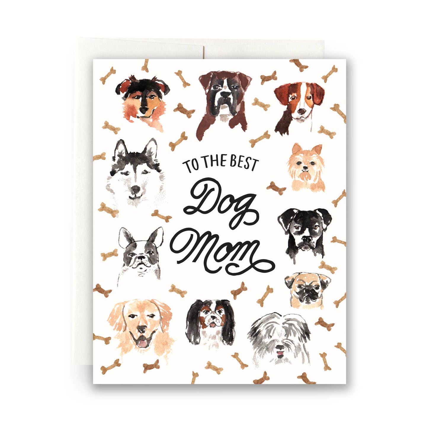 Best Dog Mom Card