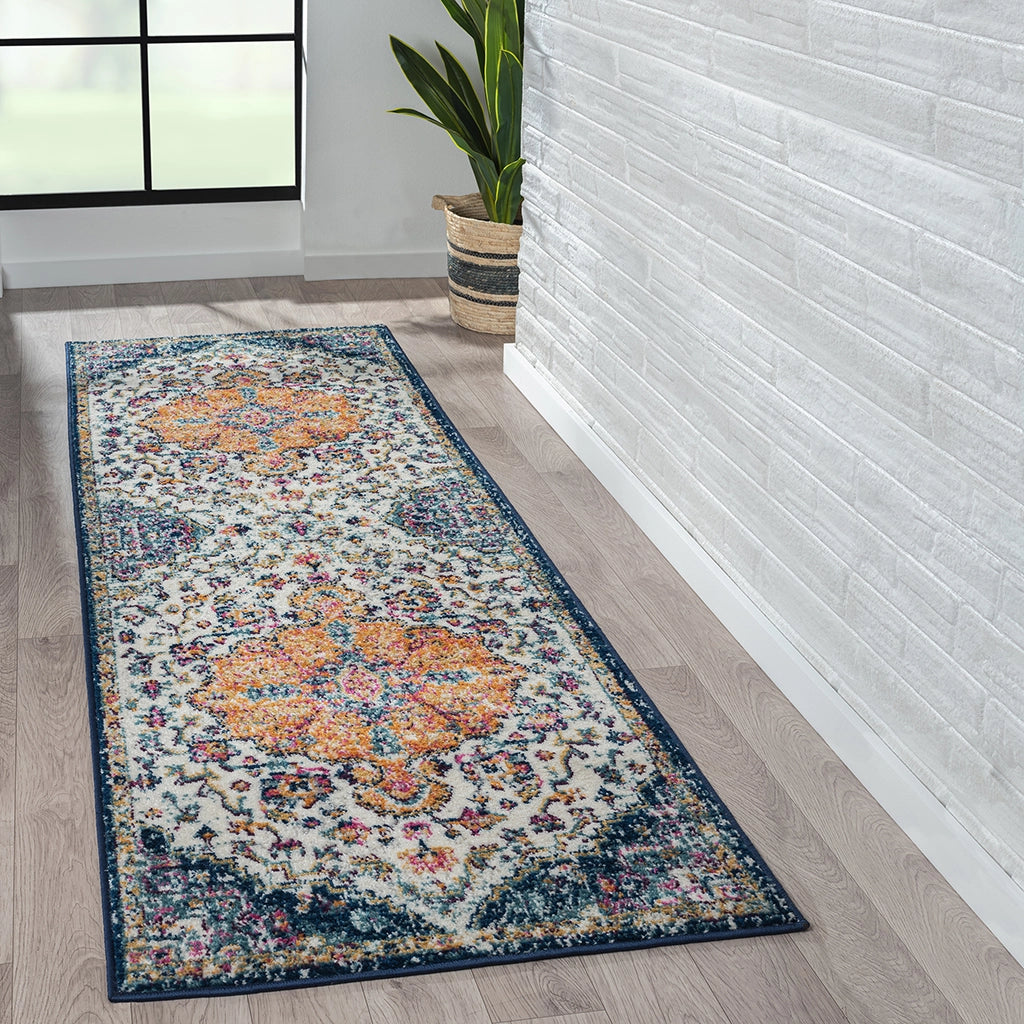 Boho-Inspired Medallion Rug