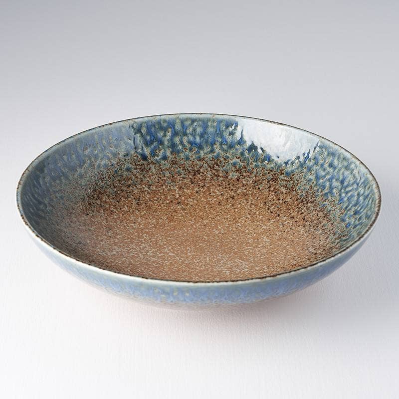 Japanese Earth & Sky Open Serving Bowl