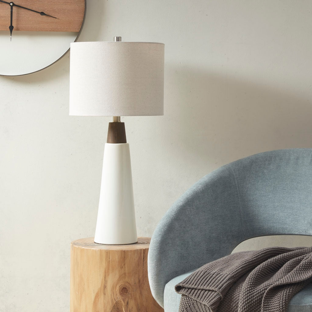 Mid-Century Modern Cone Stand Table Lamp