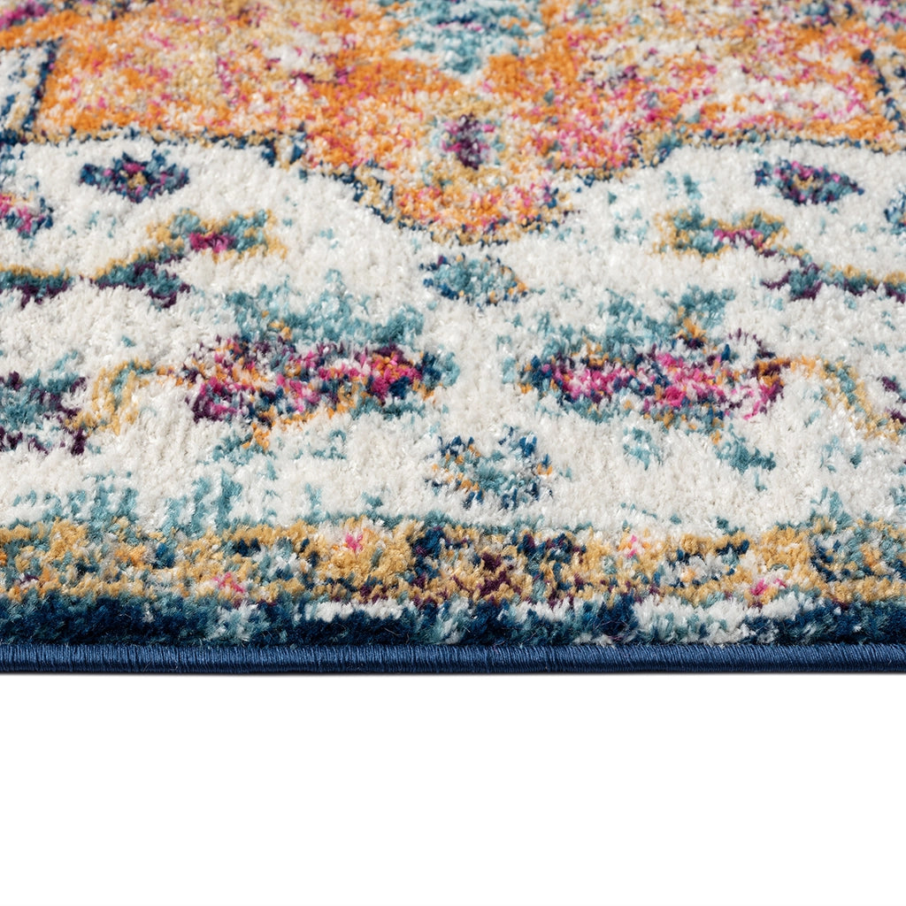 Boho-Inspired Medallion Rug