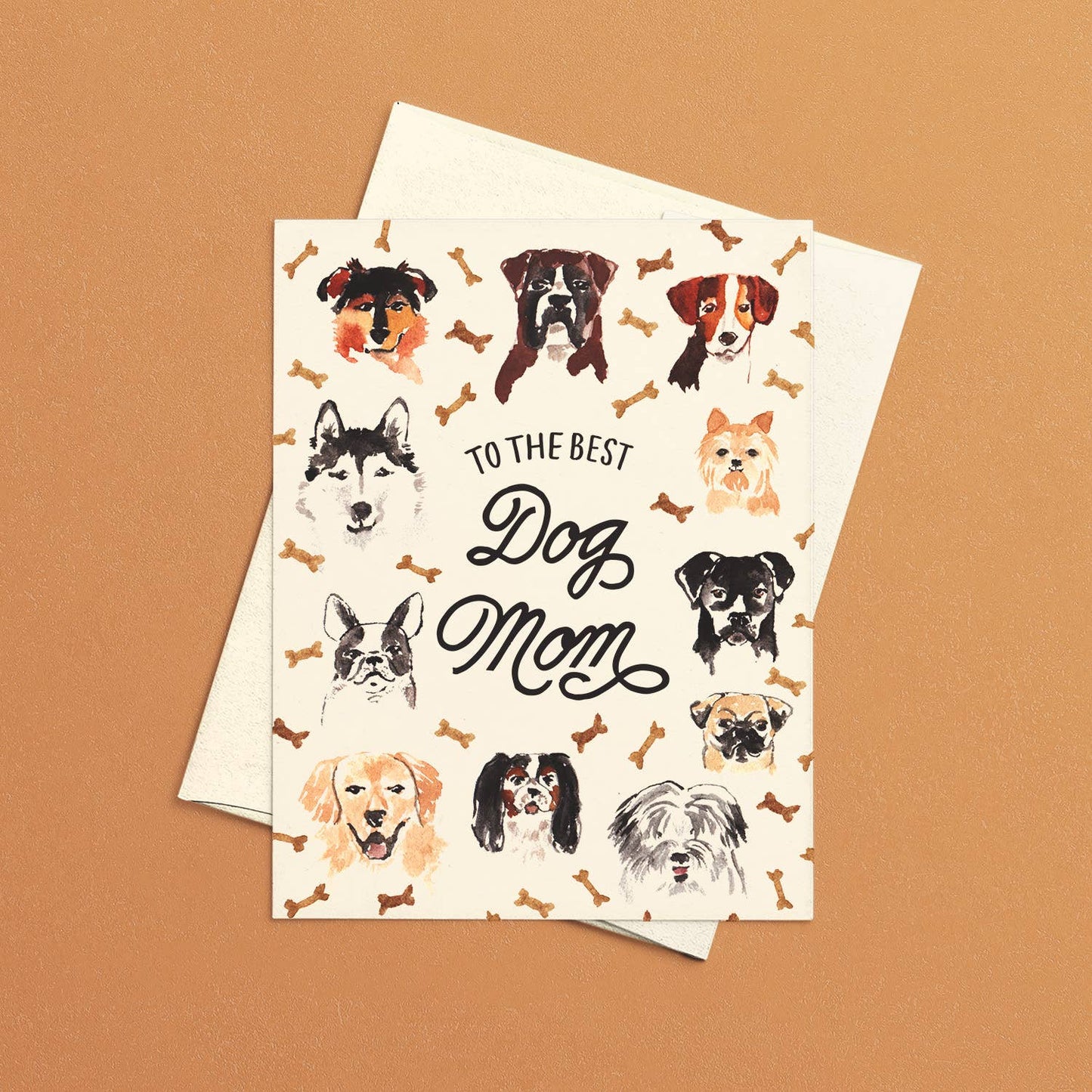 Best Dog Mom Card