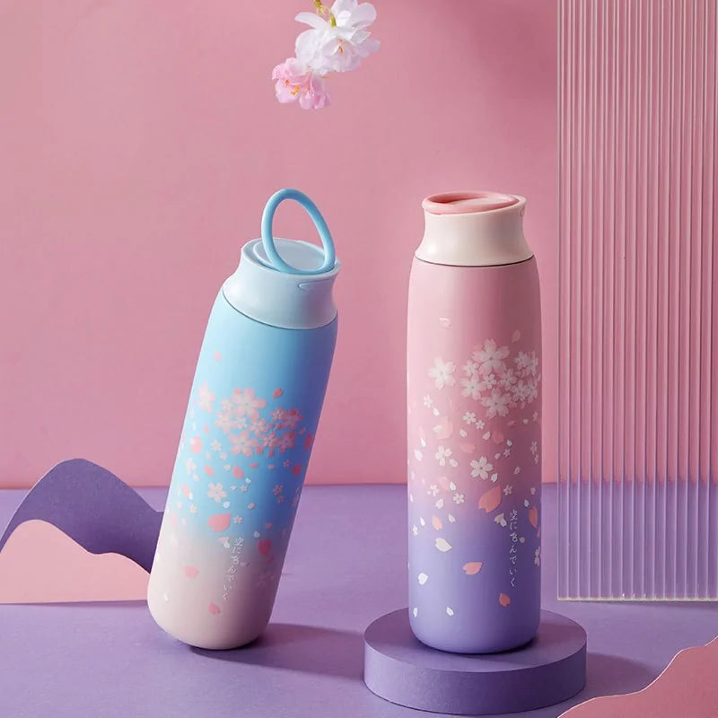 Japanese Sakura Thermos Bottle