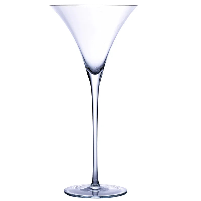 Elegant Crystal Martini Glass