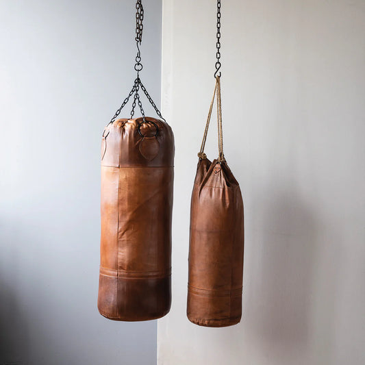 Bolsa de cuero para pugilista