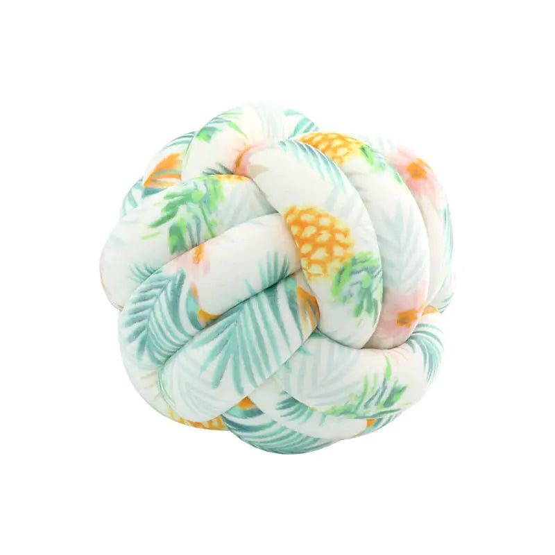 Knotted Ball Throw Pillow