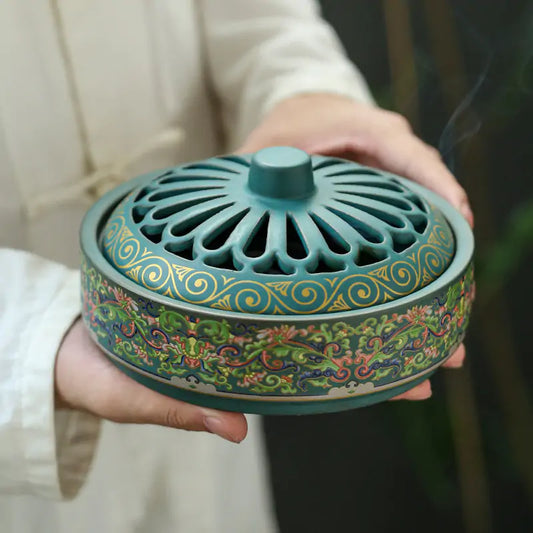 Round Incense Burner