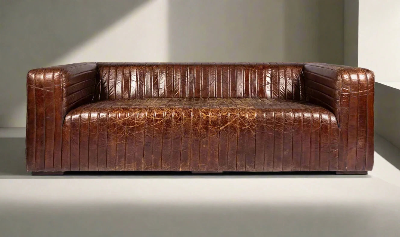 Castle Leather Sofa