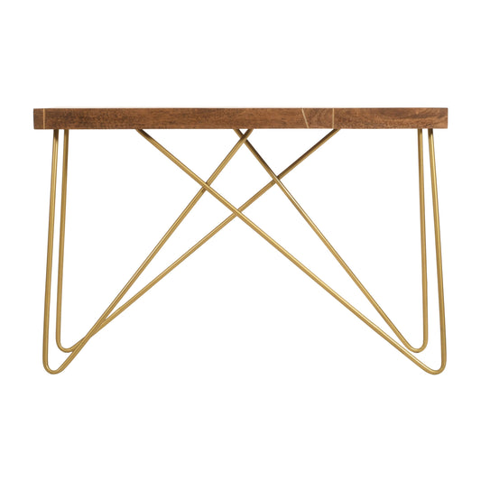 Rayos Brass Inlay Console Table