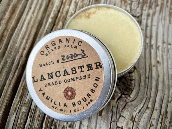 Vanilla Bourbon Organic Beard Balm