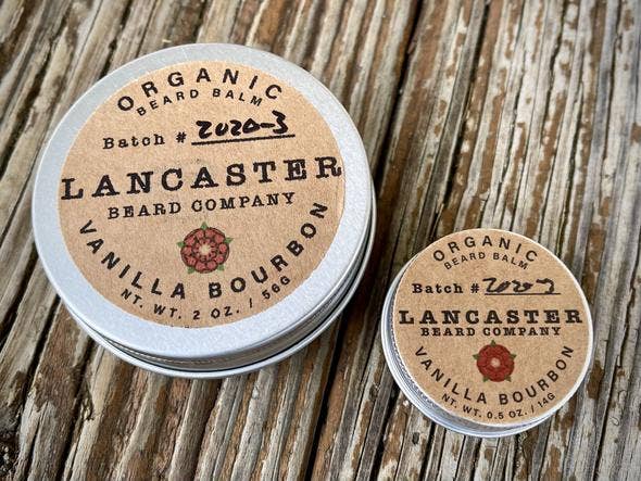 Vanilla Bourbon Organic Beard Balm