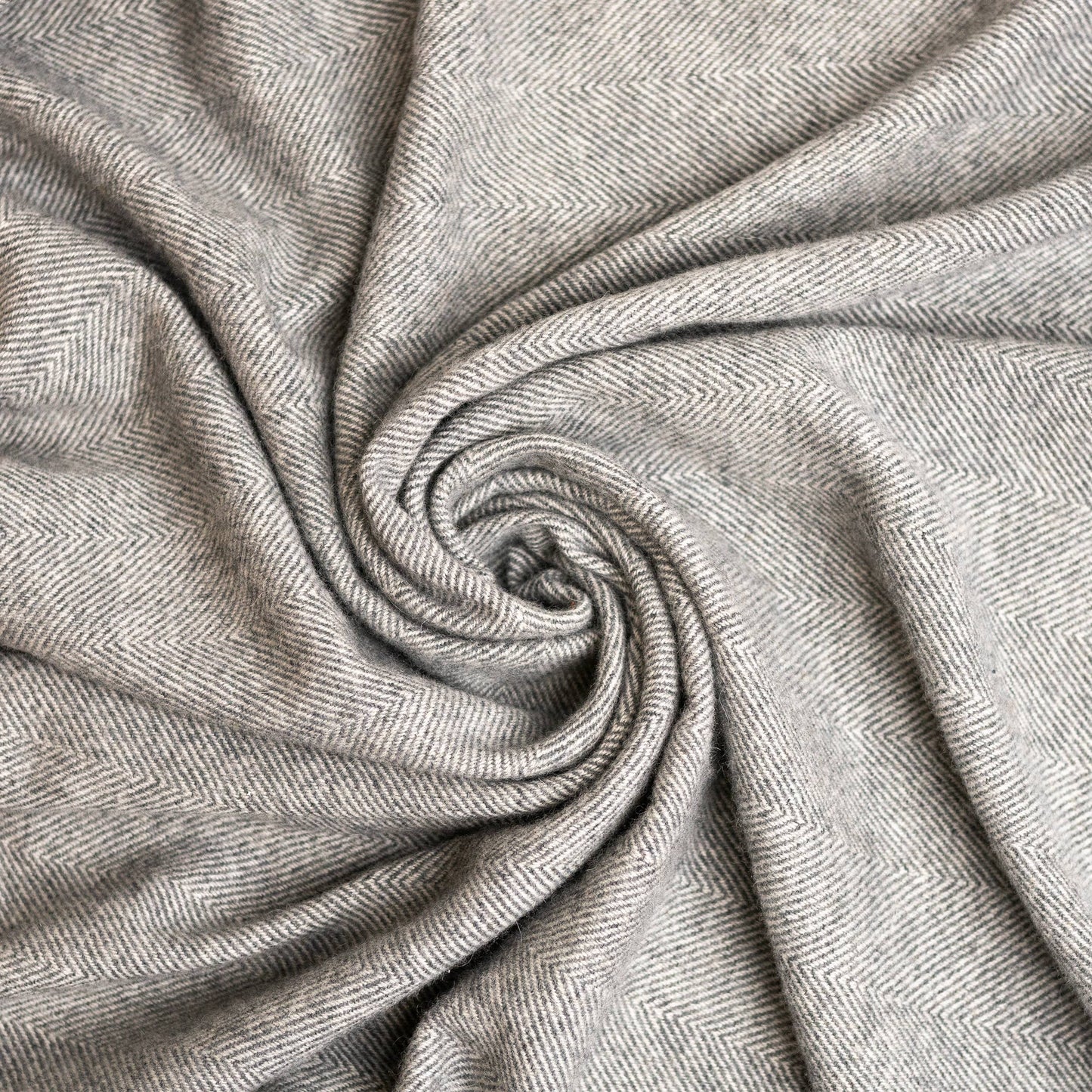 100% Pure Cashmere Reversible Luxury Blanket Travel Throw