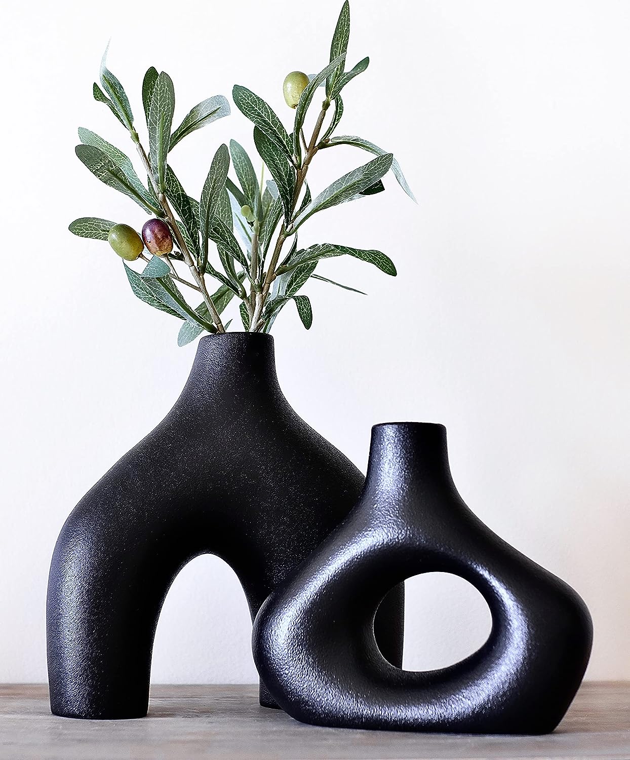 Set of 2 Scandinavian Modern Vases